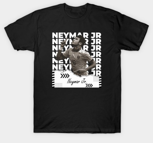 "Neymar Jr. Glory Tee – Iconic Tribute Edition"
